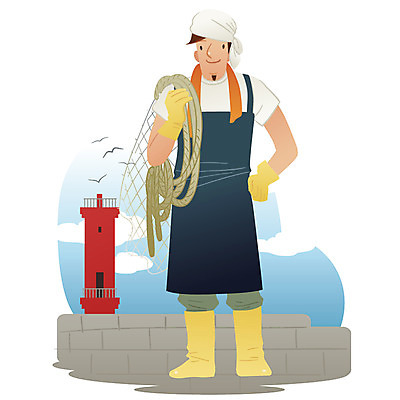 EPS 전신 직업 캐릭터 시설물 건축물 남자 산업 밧줄 장갑 일러스트 비즈니스 교통시설 갈매기 조류 등대 부츠 건강 작업복 두건 어업 한명 서기 미소 웃음 사람 20대 성인 건물 라이프 30대 수건 앞치마 업무 그물 작업실 어부 어촌 농어촌캐릭터 남자만 남자한명만 성인남자만 성인만 일러캐릭터 동물 1 잡화 옷 건축 줄 교통 신발 모션 표정 청년 생활 장년 위생용품 시골 작업 시설 산업캐릭터 파일형식 벡터