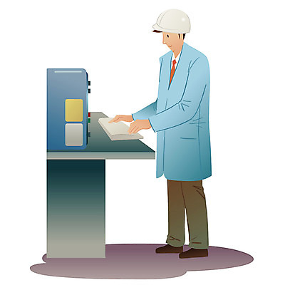 EPS 전신 직업 캐릭터 모자 남자 산업 일러스트 비즈니스 공장 작업복 한명 사람 20대 성인 30대 기계 가운 실험복 업무 작업 작업실 산업시설 제조업 작동 남자만 남자한명만 성인남자만 성인만 일러캐릭터 1 잡화 옷 공업 청년 장년 파일형식 벡터