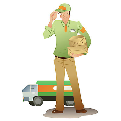 EPS 전신 직업 남자 일러스트 비즈니스 포장 작업복 한명 서기 사람 20대 성인 30대 업무 작업실 택배기사 배달원 서비스업 배송 오브젝트 택배 전달 화물트럭 남자만 남자한명만 성인남자만 성인만 국내일러스트 1 옷 산업 모션 청년 장년 트럭 운송업 작업 파일형식 벡터