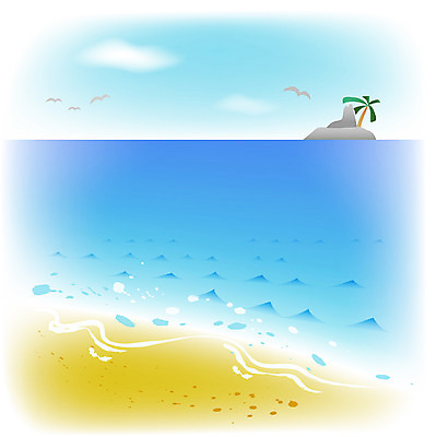 EPS 주간 클립아트 구름 사계절 계절 파도 바다 섬 백그라운드 일러스트 자연 갈매기 조류 하늘 풍경 해변 사람없음 야외 여름 모래사장 야자수 휴양지 국내일러스트 자연요소 나무 동물 장소 생태계 파일형식 벡터