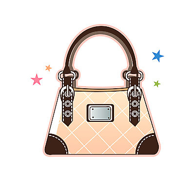 EPS 아이콘 잡화 패션 별 가방 큐티아이콘 사람없음 쇼핑 핸드백 토트백 여성가방 2D아이콘 자연요소 파일형식 벡터