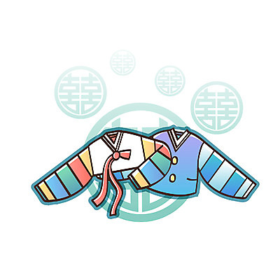 EPS 클립아트 한국문화 한국전통 전통 옷 명절 기념일 전통문화 상의 일러스트 한국 사람없음 설날 전통문양 추석 전통의상 한복 저고리 치마저고리 국내일러스트 동양문화 문양 아시아 문화 이벤트 파일형식 벡터