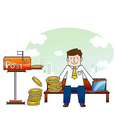 EPS 주간 전신 구름 남자 돈 의자 일러스트 회사 비즈니스 한명 미소 웃음 사람 빌딩 20대 성인 야외 건물 금융 경제 비즈니스라이프 노트북 컴퓨터 동전 희망 활발 우체통 업무 직장인 비즈니스맨 작업실 이익 수익 긍정적 남자만 남자한명만 성인남자만 청년만 청년남자만 청년남자한명만 성인한명만 성인남자한명만 성인만 낙천적 국내일러스트 자연요소 직업 1 라이프스타일 건축물 감정 가구 컨셉 표정 청년 전자제품 작업 재산 파일형식 벡터