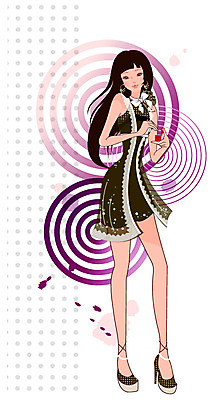 EPS 전신 모델 직업 우먼라이프 라이프스타일 긴머리 원피스 여자 패션 리본 포즈 일러스트 선물 한명 서기 들기 사람 20대 성인 장식 선물상자 쇼핑 청춘 치마 민소매 하이힐 가보시힐 성인여자한명만 국내일러스트 1 헤어스타일 옷 구두 컨셉 상의 모션 하의 청년 생활 상자 여성화 여자한명만 성인여자만 파일형식 벡터