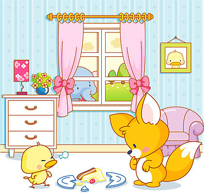 EPS 동물 척추동물 라이프스타일 육지동물 그릇 가구 액자 일러스트 창문 포유류 상상 벽지 집안 코끼리 주택 실내 의인화 병아리 사람없음 라이프 생활 인테리어 소파 귀여움 케이크 꽃병 놀람 손상 방 스탠드 커튼 꾸지람 구경 서랍장 여우 사막여우 당황 동물라이프 목격 오해 국내일러스트 식기 디자인 꽃 감정 생활용품 컨셉 의자 조류 디저트 조명 표정 내부 건물 체벌 파일형식 벡터