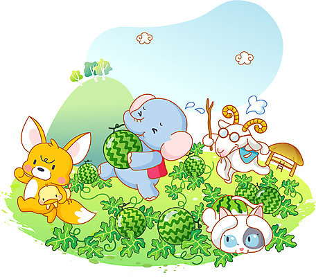 EPS 주간 동물 척추동물 라이프스타일 육지동물 계절 열매 할아버지 과일 일러스트 포유류 상상 방학 염소 코끼리 산 수박 의인화 병아리 여름방학 사람없음 야외 라이프 생활 여름 귀여움 고양이 분노 농촌 시골 과수원 절도 서리 여우 원두막 사막여우 동물라이프 수박서리 남자만 성인남자만 노인만 성인만 노인남자만 국내일러스트 자연요소 식물 노년 남자 감정 컨셉 농업 조류 휴가 반려동물 범죄 파일형식 벡터 여름_계절