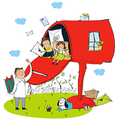 EPS 주간 나무 계절 여자 남자 딸 행복 리본 화분 아들 일러스트 가정 가족 엄마 날씨 편지봉투 주택 남매 선물 사랑 미소 웃음 사람 여러명 야외 울타리 부모 새싹 맑음 화목 우체통 아빠 강아지 편지 핵가족 즐거움 소포 국내일러스트 자연요소 식물 감정 다수 컨셉 관계 봉투 표정 건물 담장 반려동물 개 배송 파일형식 벡터