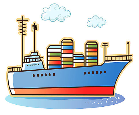 EPS 구름 아이콘 바다 교통 수상교통 큐티아이콘 사람없음 화물 운송업 화물선 선박 2D아이콘 자연요소 산업 교통수단 배_교통 파일형식 벡터