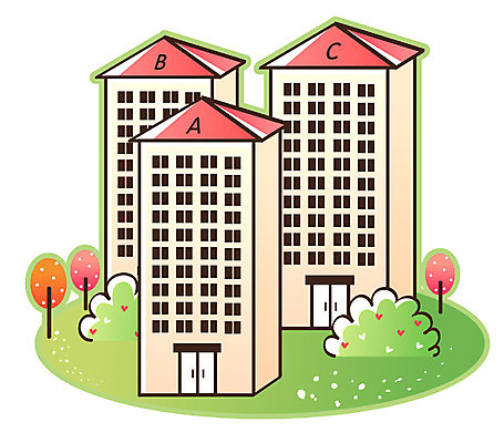 EPS 나무 아이콘 시설물 건축물 현대건축 건축 큐티아이콘 아파트 주택 사람없음 건물 도시 아파트단지 2D아이콘 식물 파일형식 벡터