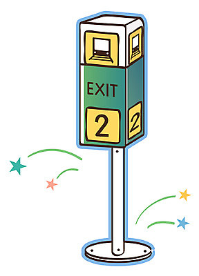 EPS 아이콘 시설물 건축 출입구 큐티아이콘 알림판 사람없음 기찻길 표지판 전철 철도의날 2D아이콘 건축물 육상교통 대중교통 파일형식 벡터 법정기념일