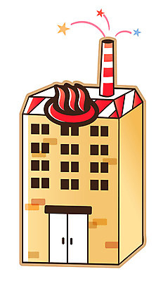 EPS 아이콘 시설물 건축물 현대건축 건축 별 큐티아이콘 굴뚝 사람없음 건물 온천 목욕탕 2D아이콘 자연요소 스파 파일형식 벡터