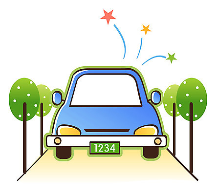 EPS 나무 아이콘 별 도로 길 육상교통 교통수단 여행 교통 승용차 자동차 큐티아이콘 사람없음 드라이브 운송업 가로수 2D아이콘 자연요소 식물 산업 교통시설 운전 파일형식 벡터