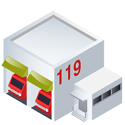 EPS 아이콘 시설물 건축물 공공시설 현대건축 건축 불 빌딩 사람없음 건물 하이앵글 펄아이콘 화재 소방차 관공서 119 긴급구조 소방서 2D아이콘 자연요소 뷰포인트 자동차 긴급 소방 사건 시설 전화번호 파일형식 벡터