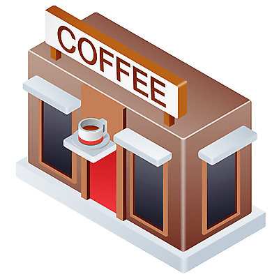 EPS 아이콘 시설물 건축물 현대건축 건축 커피 빌딩 사람없음 건물 하이앵글 카페 커피잔 펄아이콘 2D아이콘 음료 뷰포인트 잔 상점 파일형식 벡터