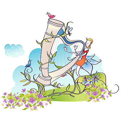 EPS 주간 전신 동물 구름 계절 여자 꽃 행복 문화 예술 악기 나비 연주 일러스트 조류 현악기 한명 사람 잔디 20대 성인 야외 청춘 봄 공연 연주자 자유 즐거움 하프 여자만 여자한명만 성인여자만 청년만 청년여자만 성인한명만 청년여자한명만 성인여자한명만 성인만 국내일러스트 자연요소 식물 1 감정 음악 곤충 컨셉 이벤트 청년 음악가 파일형식 벡터