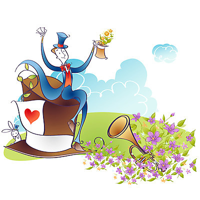 EPS 주간 전신 구름 모자 계절 남자 꽃 행복 문화 예술 악기 일러스트 한명 사람 잔디 20대 성인 야외 청춘 놀이용품 봄 연주자 마술 자유 마술사 게임 하트 토끼 나팔 즐거움 남자만 남자한명만 성인남자만 청년만 청년남자만 청년남자한명만 성인한명만 성인남자한명만 성인만 국내일러스트 자연요소 모양 식물 1 잡화 감정 음악 컨셉 포유류 놀이 청년 반려동물 음악가 오브젝트 파일형식 벡터