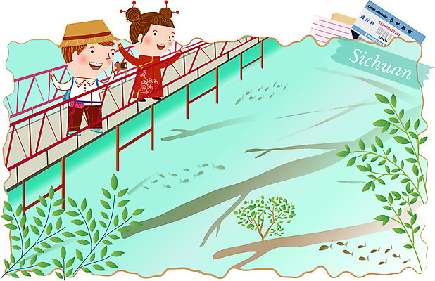 EPS 해외풍경 여자 남자 아시아 외국문화 여행 일러스트 가이드 휴가 중국문화 사람 동양인 야외 두명 관광지 중국인 여행객 중국 나뭇가지 세계여행 치파오 안내원 중국여행 쓰촨성 가교 국내일러스트 외국인 나무 직업 동양문화 해외 건축물 나라 문화 해외여행 인종 풍경 세계 전통의상 파일형식 벡터