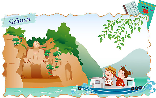 EPS 해외풍경 여자 남자 아시아 조각 외국문화 여행 잎 일러스트 가이드 휴가 중국문화 사람 동양인 풍경 야외 두명 관광지 강 중국인 여행객 중국 소나무 세계여행 치파오 안내원 중국여행 러산 쓰촨성 선박 조각_조소 국내일러스트 외국인 나무 식물 직업 동양문화 해외 나라 문화 해외여행 수상교통 인종 세계 전통의상 조소 파일형식 벡터