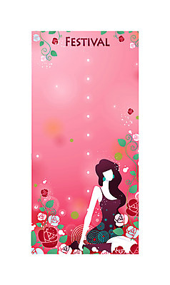 EPS 모델 여자 꽃 분홍색 포즈 백그라운드 일러스트 부분 한명 사람 이벤트 상반신 20대 성인 쇼핑 청춘 뷰티 장미 여자만 여자한명만 성인여자만 청년만 청년여자만 성인한명만 청년여자한명만 성인여자한명만 성인만 국내일러스트 식물 1 컬러 컨셉 청년 파일형식 벡터