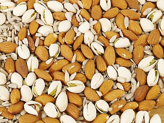 포토 JPG 스튜디오촬영 식물 백그라운드 실내 근접촬영 사람없음 하이앵글 견과류 컬러푸드 아몬드 피스타치오 해바라기씨 국내포토 뷰포인트 씨앗 내부 파일형식