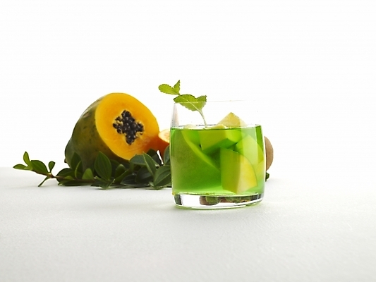 포토 JPG 스튜디오촬영 음료 음식 과일 디저트 잔 누끼 사람없음 컵 주스 과일주스 멜론 국내포토 식기 실내 파일형식