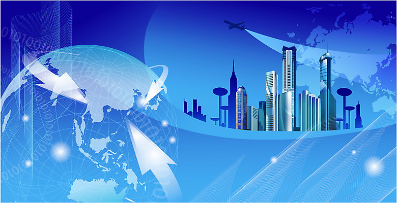 EPS 화살표 지구 백그라운드 지도 일러스트 비즈니스 비행기 빌딩 사람없음 건물 그래픽 글로벌 지구본 디지털 글로벌비즈니스 첨단도시 국내일러스트 건축물 항공교통 대중교통 도시 파일형식 벡터