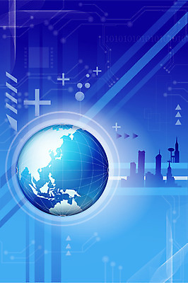 EPS 지구 백그라운드 일러스트 비즈니스 빌딩 사람없음 건물 그래픽 글로벌 지구본 디지털 글로벌비즈니스 첨단도시 전자회로 국내일러스트 건축물 도시 회로판 파일형식 벡터