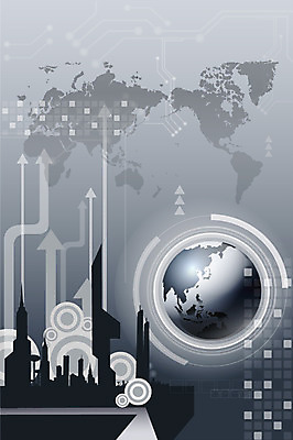 EPS 화살표 지구 백그라운드 세계지도 일러스트 비즈니스 빌딩 사람없음 건물 그래픽 글로벌 지구본 디지털 글로벌비즈니스 발전 상승 첨단도시 전자회로 국내일러스트 건축물 컨셉 지도 세계 도시 회로판 파일형식 벡터