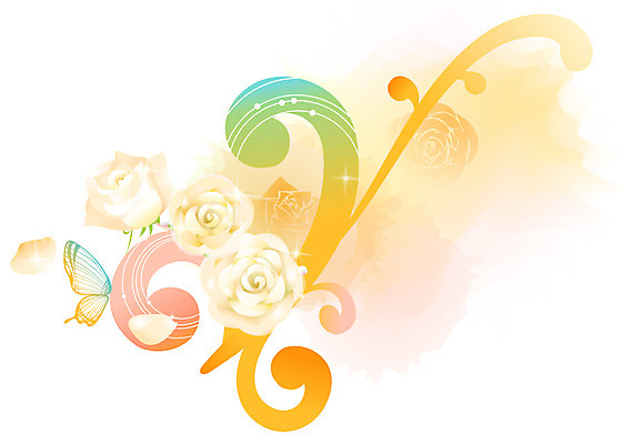 EPS 식물 문양 꽃 나비 곤충 백그라운드 무늬 꽃백그라운드 일러스트 사람없음 장미 흰색 화사함 국내일러스트 동물 컬러 컨셉 파일형식 벡터