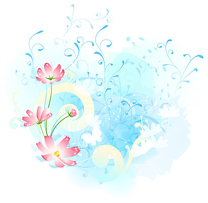 EPS 식물 문양 계절 꽃 백그라운드 무늬 꽃백그라운드 일러스트 사람없음 가을 코스모스 화사함 가을배경 국내일러스트 컨셉 파일형식 벡터 가을_계절