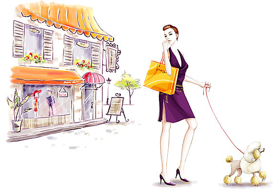 전신 PSD 우먼라이프 라이프스타일 여자 패션 반려견 일러스트 페인터 한명 서기 사람 20대 성인 야외 건물 여름 반려동물 쇼핑 쇼핑백 상점 개 강아지 푸들 포토샵 여자만 여자한명만 성인여자만 청년만 청년여자만 성인한명만 청년여자한명만 성인여자한명만 성인만 세련 국내일러스트 동물 1 건축물 계절 가방 포유류 모션 페인팅 청년 생활 파일형식