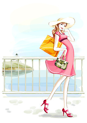 전신 PSD 모자 우먼라이프 라이프스타일 여자 패션 바다 일러스트 난간 페인터 한명 서기 사람 20대 성인 야외 여름 쇼핑 강 쇼핑백 핸드백 포토샵 가교 여자만 여자한명만 성인여자만 청년만 청년여자만 성인한명만 청년여자한명만 성인여자한명만 성인만 세련 국내일러스트 1 건축물 잡화 계절 가방 모션 페인팅 청년 생활 파일형식