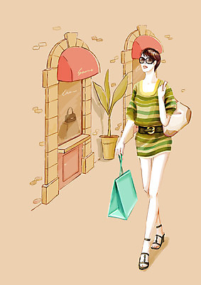 전신 PSD 우먼라이프 라이프스타일 여자 패션 화분 가방 일러스트 페인터 한명 서기 사람 20대 성인 야외 건물 여름 쇼핑 선글라스 쇼핑백 상점 포토샵 여자만 여자한명만 성인여자만 청년만 청년여자만 성인한명만 청년여자한명만 성인여자한명만 성인만 세련 국내일러스트 1 건축물 잡화 계절 안경 모션 페인팅 청년 생활 파일형식