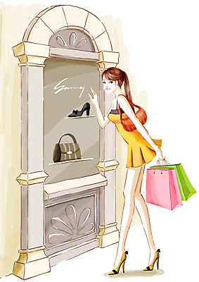 전신 PSD 우먼라이프 라이프스타일 여자 패션 구두 가방 일러스트 페인터 한명 서기 사람 20대 성인 야외 여름 쇼핑 쇼핑백 상점 전시 상품 쇼윈도 포토샵 여자만 여자한명만 성인여자만 청년만 청년여자만 성인한명만 청년여자한명만 성인여자한명만 성인만 세련 국내일러스트 1 잡화 계절 신발 모션 페인팅 청년 생활 파일형식