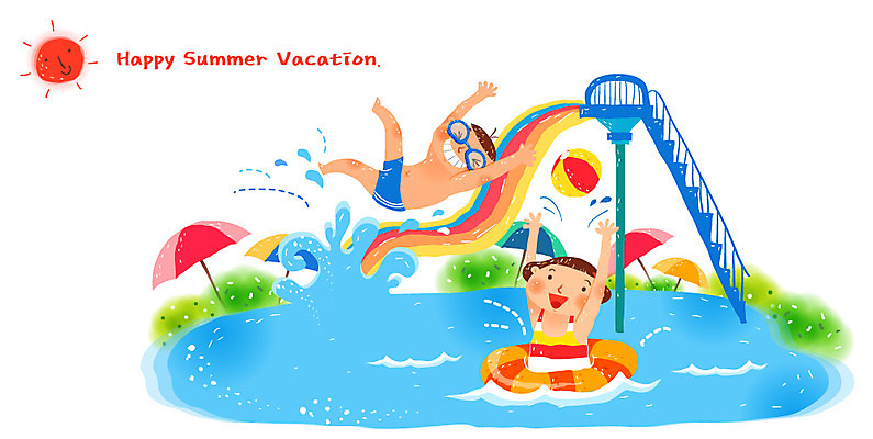 EPS 주간 계절 여자 어린이교육 교육 남자 수영복 초등학생 어린이 일러스트 물놀이 날씨 방학 수영장 여름방학 남매 사람 소녀 소년 야외 두명 10대 여름 친구 태양 풀장 맑음 파라솔 더위 미끄럼틀 비치볼 즐거움 튜브 십대만 해맑음 국내일러스트 자연요소 학생 옷 감정 공 가족 관계 청소년 놀이 휴가 바캉스용품 표정 놀이기구 파일형식 벡터 여름_계절