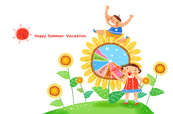 EPS 전신 계절 여자 어린이교육 교육 남자 꽃 초등학생 어린이 일러스트 방학 해바라기 여름방학 남매 사람 소녀 소년 야외 두명 10대 여름 친구 태양 필기구 연필 계획 즐거움 생활계획표 일정표 십대만 해맑음 국내일러스트 자연요소 식물 학생 감정 컨셉 가족 관계 청소년 휴가 문구용품 학용품 표정 계획표 파일형식 벡터 여름_계절