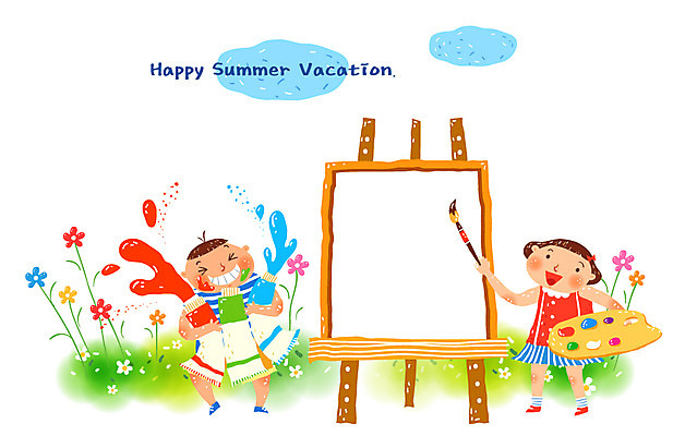 EPS 구름 계절 여자 어린이교육 교육 남자 꽃 초등학생 어린이 일러스트 교과목 방학 여름방학 남매 미술 사람 소녀 소년 두명 10대 여름 친구 물감 미술도구 붓 그리기 팔레트 즐거움 이젤 그림 미술교육 미술학원 십대만 해맑음 국내일러스트 자연요소 식물 학생 감정 가족 관계 모션 청소년 휴가 문화예술 표정 오브젝트 학원 파일형식 벡터 여름_계절