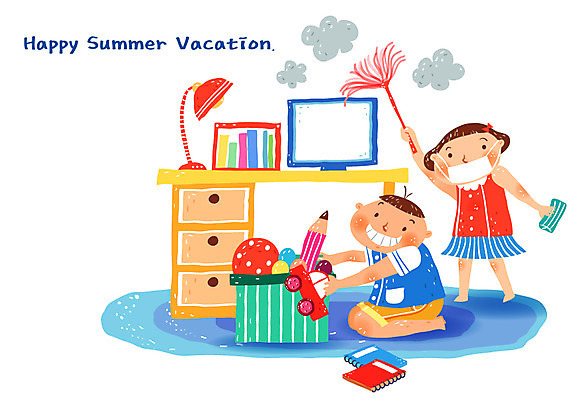 EPS 구름 계절 여자 어린이교육 교육 남자 초등학생 어린이 가구 가사 일러스트 방학 책장 주택 실내 여름방학 남매 마스크 사람 소녀 소년 두명 10대 여름 친구 노트북 컴퓨터 장난감 방 스탠드 먼지떨이 청소 책상 즐거움 걸레 십대만 해맑음 국내일러스트 자연요소 학생 감정 생활용품 가족 관계 청소년 휴가 조명 표정 내부 건물 전자제품 청소도구 파일형식 벡터 여름_계절