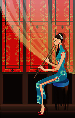 EPS 전신 모델 해외 여자 아시아 악기 외국문화 포즈 연주 의자 일러스트 중국문화 실내 한명 사람 이벤트 20대 성인 30대 청춘 중국인 깨끗함 중국 커튼 전통의상 치파오 미인 피리 국내일러스트 외국인 1 동양문화 전통 나라 문화 음악 가구 컨셉 동양인 청년 내부 장년 목관악기 파일형식 벡터