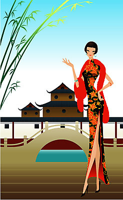 EPS 주간 전신 나무 식물 모델 해외 여자 아시아 외국문화 포즈 고건축 일러스트 중국문화 한명 사람 이벤트 20대 성인 야외 30대 청춘 중국인 깨끗함 중국 성 전통의상 치파오 미인 중국건축 국내일러스트 자연요소 외국인 1 동양문화 전통 건축물 나라 문화 컨셉 동양인 청년 장년 동양건축 파일형식 벡터