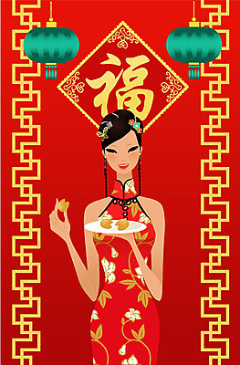 EPS 모델 해외 문양 그릇 접시 여자 아시아 음식 외국문화 포즈 일러스트 부분 디저트 중국문화 한명 사람 이벤트 상반신 20대 성인 30대 청춘 중국인 깨끗함 중국 등불 전통의상 치파오 미인 포춘쿠키 국내일러스트 외국인 1 동양문화 전통 식기 나라 문화 컨셉 조명 동양인 청년 장년 쿠키 파일형식 벡터