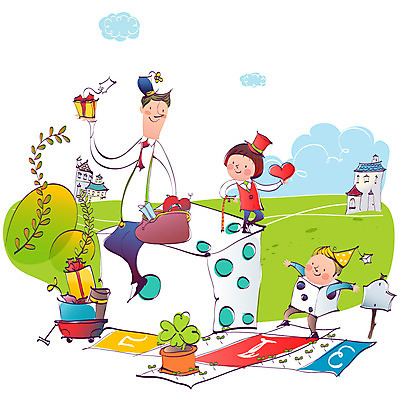 EPS 주간 전신 나무 구름 모자 계절 여자 남자 행복 화분 초등학생 어린이 가방 일러스트 놀이 지팡이 주택 선물 사람 소녀 소년 야외 건물 10대 세명 친구 봄 하트 표지판 네잎클로버 즐거움 주사위 아저씨 주사위놀이 십대만 국내일러스트 자연요소 모양 식물 학생 건축물 잡화 감정 관계 청소년 알림판 클로버 파일형식 벡터