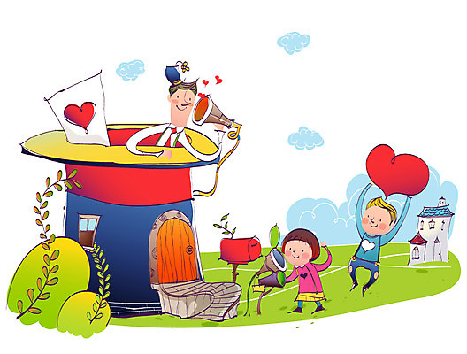 EPS 주간 전신 나무 구름 모자 계절 여자 남자 행복 초등학생 어린이 일러스트 창문 선물 사랑 사람 소녀 소년 사람없음 야외 건물 10대 세명 친구 문 놀이용품 봄 우체통 게임 하트 즐거움 아저씨 십대만 국내일러스트 자연요소 모양 식물 학생 건축물 잡화 감정 관계 청소년 놀이 오브젝트 파일형식 벡터