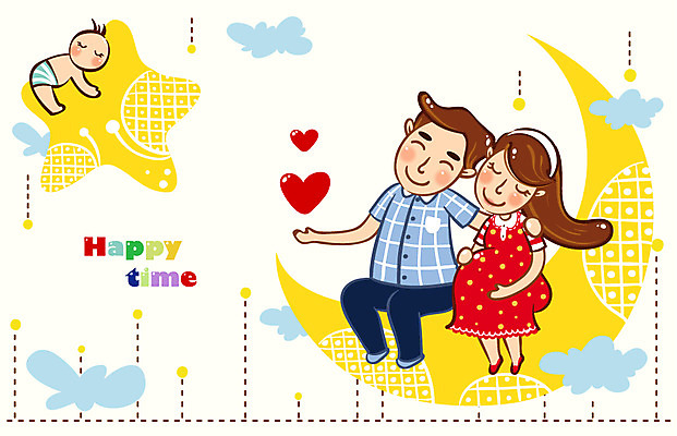 EPS 전신 구름 라이프스타일 여자 남자 행복 별 일러스트 가정 가족 상상 남편 날씨 사랑 사람 20대 라이프 생활 세명 30대 부모 맑음 화목 임산부 임신 달 자녀 하트 아기 신생아 아내 국내일러스트 자연요소 모양 감정 컨셉 관계 청년 장년 파일형식 벡터