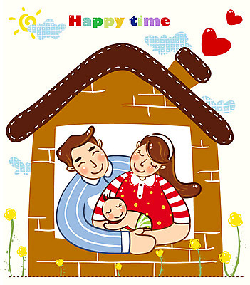 EPS 주간 구름 라이프스타일 여자 남자 꽃 행복 일러스트 가정 가족 남편 날씨 주택 사랑 사람 상반신 20대 라이프 생활 세명 30대 부모 태양 맑음 화목 자녀 하트 아기 신생아 아내 핵가족 국내일러스트 자연요소 모양 식물 감정 컨셉 관계 청년 건물 장년 파일형식 벡터