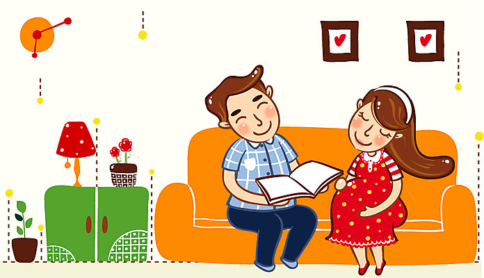 EPS 전신 라이프스타일 부부 커플 여자 남자 행복 화분 시계 액자 거실 일러스트 가정 남편 날씨 실내 사랑 사람 20대 두명 라이프 생활 30대 소파 맑음 임산부 임신 스탠드 아내 태교 동화책 협탁 성인만 국내일러스트 감정 가구 의자 관계 조명 청년 내부 책 장년 파일형식 벡터