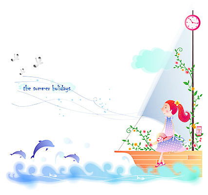 EPS 주간 전신 동물 계절 여자 꽃 물결 파도 바다 시계 여행 일러스트 갈매기 조류 휴가 한명 사람 앉기 20대 성인 야외 여름 여름휴가 바캉스 청춘 돛단배 시원함 돌고래 선박 여자만 여자한명만 성인여자만 청년만 청년여자만 성인한명만 청년여자한명만 성인여자한명만 성인만 국내일러스트 자연요소 식물 1 컨셉 수상교통 배_교통 포유류 모션 청년 수중동물 파일형식 벡터 여름_계절