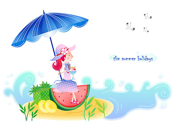 EPS 주간 전신 계절 여자 여유 물결 파도 바다 여행 과일 일러스트 상상 갈매기 휴가 휴식 여름음식 수박 한명 사람 앉기 20대 성인 야외 여름 여름휴가 바캉스 청춘 파라솔 풀 시원함 파인애플 열대과일 양산 과일빙수 여자만 여자한명만 성인여자만 청년만 청년여자만 성인한명만 청년여자한명만 성인여자한명만 성인만 제철음식 제철과일 국내일러스트 자연요소 식물 1 감정 음식 컨셉 모션 조류 청년 빙수 제철 파일형식 벡터 여름_계절