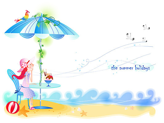 EPS 주간 전신 계절 여자 바다 여행 의자 일러스트 탁자 갈매기 조류 바람 휴가 조개 여름음식 불가사리 한명 사람 앉기 20대 성인 해변 야외 여름 여름휴가 바캉스 청춘 모래사장 파라솔 덩굴 시원함 비치볼 앵무새 팥빙수 여자만 여자한명만 성인여자만 청년만 청년여자만 성인한명만 청년여자한명만 성인여자한명만 성인만 제철음식 국내일러스트 자연요소 식물 동물 1 음식 가구 컨셉 공 모션 날씨 어패류 극피동물 바캉스용품 청년 빙수 제철 파일형식 벡터 여름_계절