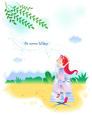 EPS 주간 전신 구름 계절 여자 여유 바다 여행 일러스트 바람 휴가 휴식 나뭇잎 한명 사람 앉기 20대 성인 해변 야외 여름 여름휴가 바캉스 청춘 모래사장 시원함 선베드 여자만 여자한명만 성인여자만 청년만 청년여자만 성인한명만 청년여자한명만 성인여자한명만 성인만 국내일러스트 자연요소 1 감정 컨셉 잎 의자 모션 날씨 청년 파일형식 벡터 여름_계절